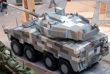 台湾は105ｍｍ砲を搭載した雲豹戦闘装甲車を開発する