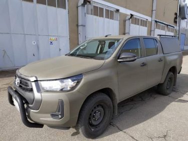 チェコ軍仕様のトヨタハイラックスが公開