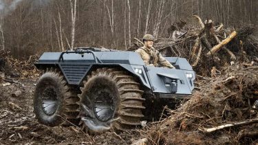 ラインメタルの新しい無人車輛ミッションマスターXTはどんな条件下でもミッションをこなします