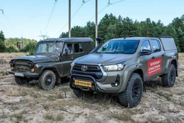 ウクライナの軍需企業がウクライナ軍向けのトヨタハイラックスを開発
