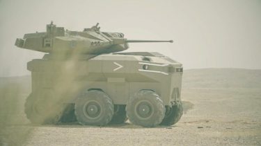 イスラエルが開発したずんぐりむっくり無人戦闘車両M-RCV「ROBUST」