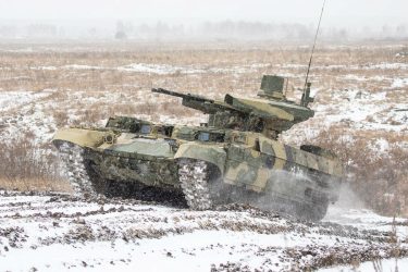 ロシアの戦車護衛車両BMPTターミネーターの撃破を始めて確認