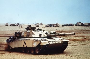 湾岸戦争で活躍したチャレンジャー1戦車のウクライナへの提供を計画