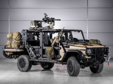 ベンツGクラスベースの特殊空挺車両カラカル