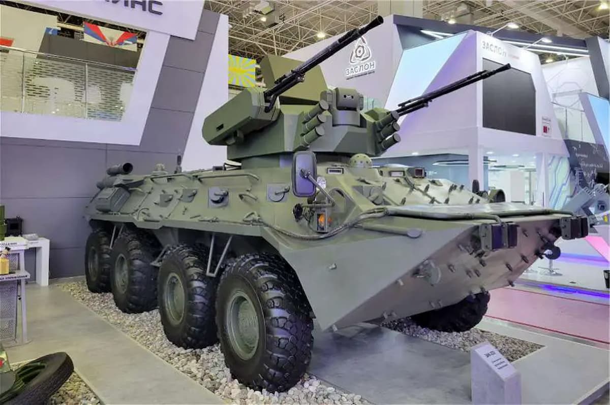 ロシアが新しい自走対空砲ZAK-23Eを発表!実際は既存兵器を ロシアが新しい自走対空砲ZAK-23Eを発表!実際は既存兵器を