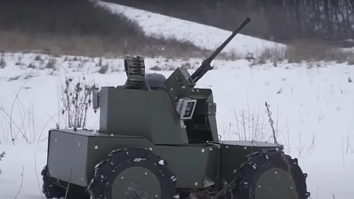 ウクライナ軍、小型無人戦闘車「Lyut」を開発