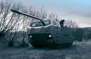 高い機動力を持つ次世代155mm自走砲NEMESIS