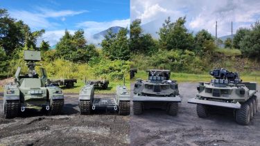 陸上自衛隊が評価試験する2つの無人地上車両TheMISとMission Master SP